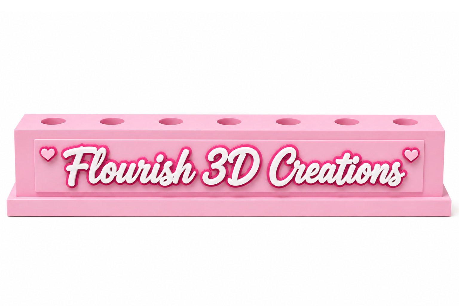 Custom Seven Bead Pen Display