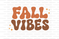 Fall Vibes Straw Topper