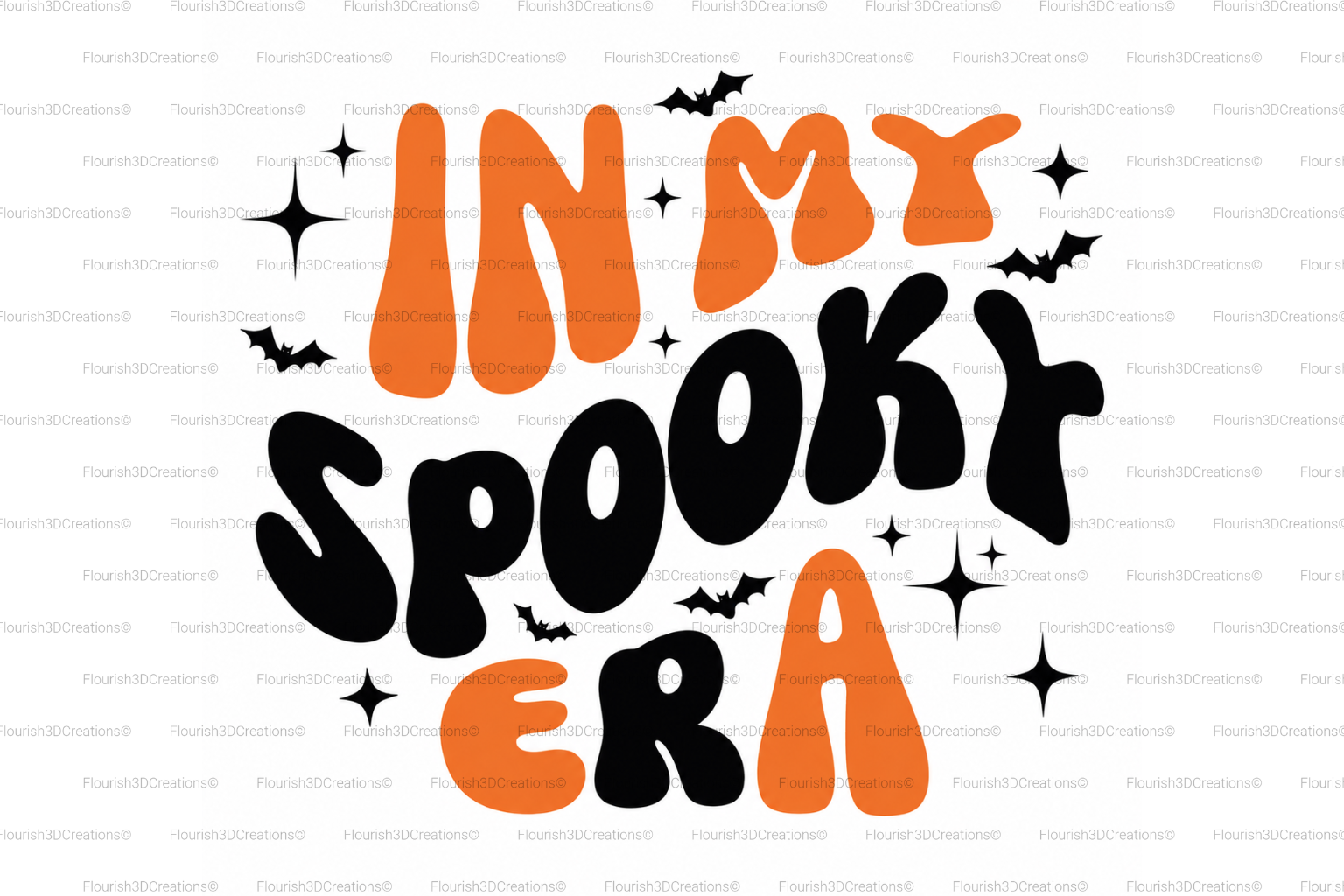 Spooky Era Straw Topper