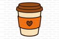 Fall Cup Straw Topper