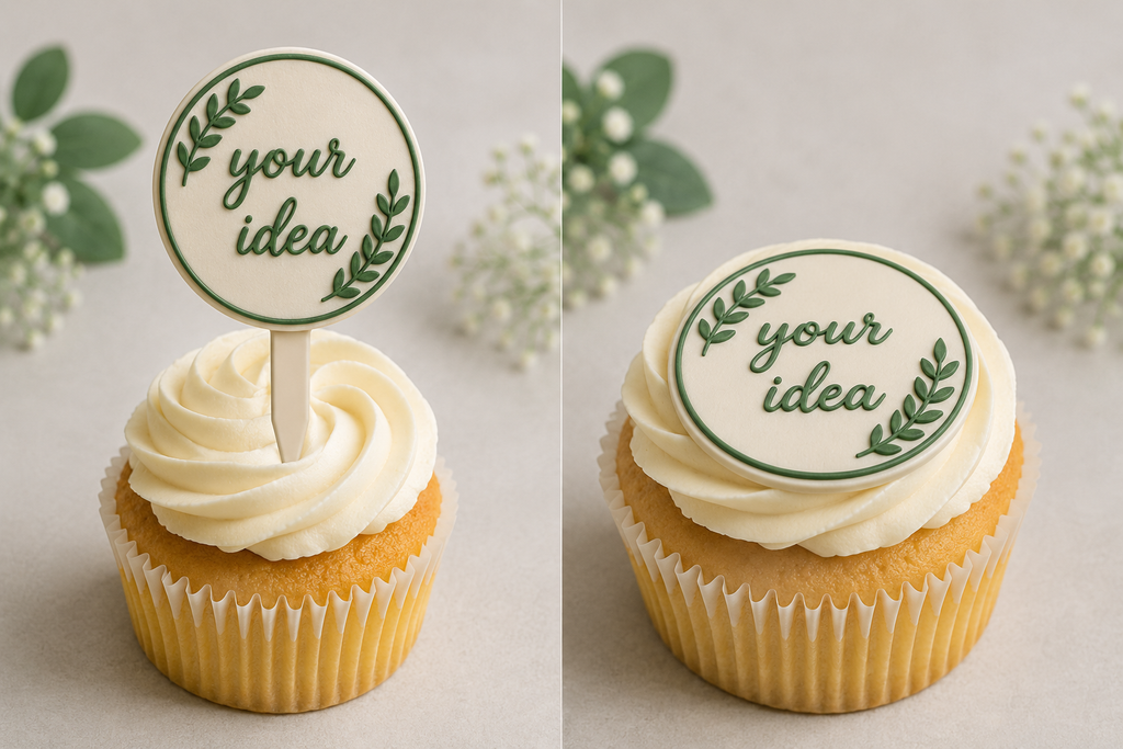 Custom Cupcake Toppers