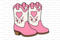 Cowgirl Boots Straw Topper