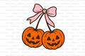 Pumpkin Cherry Straw Topper