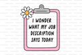 Job Description Badge Reel
