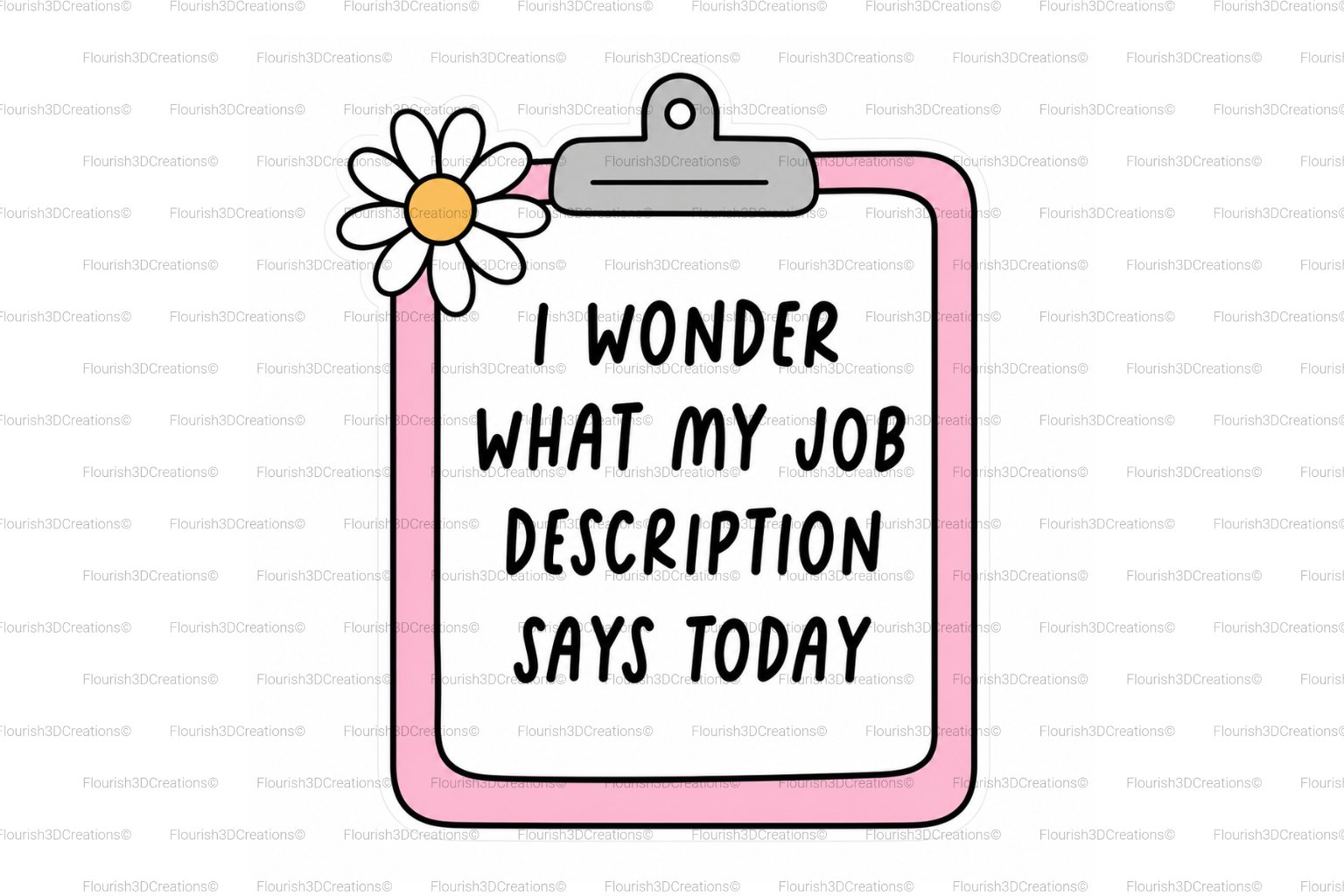 Job Description Badge Reel