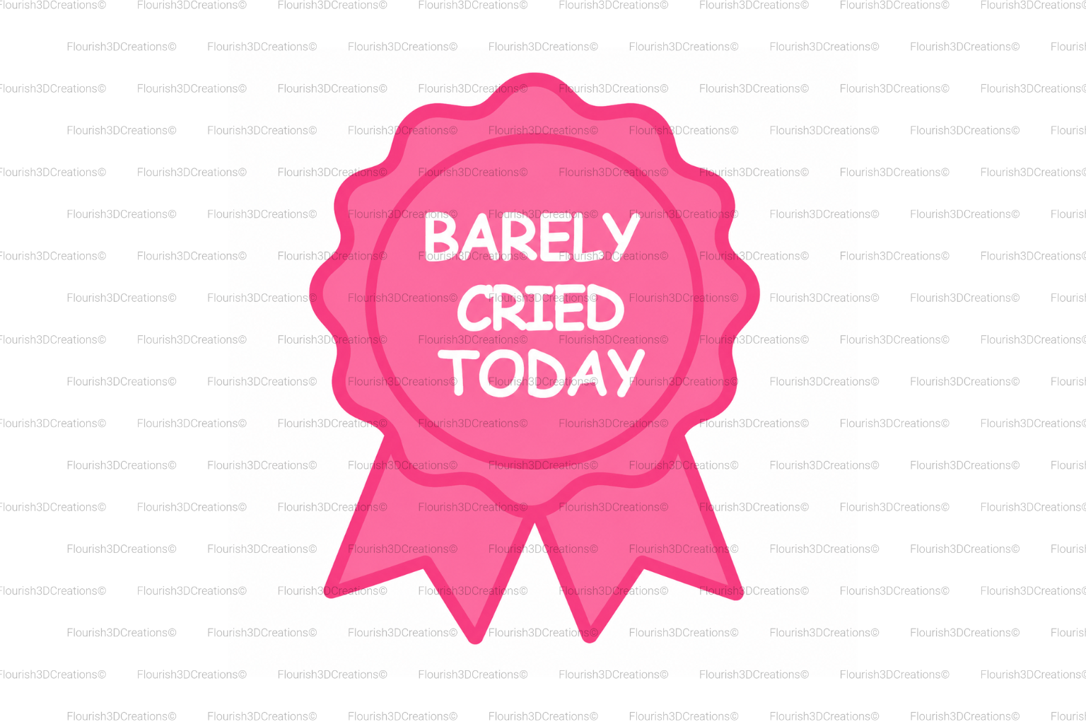 Barely Cried Badge Reel