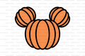 Mouse Pumpkin Badge Reel