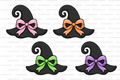 Witch Hat Straw Topper