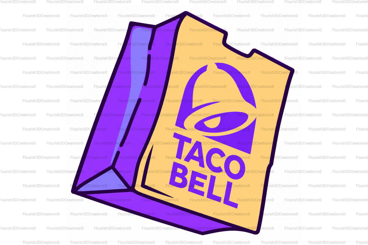 Taco Bell Straw Topper