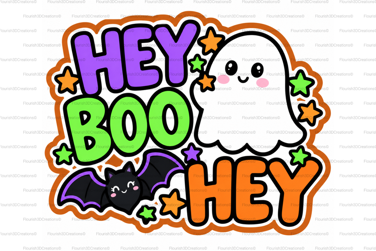 Hey Boo Hey Badge Reel