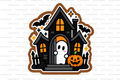 Ghost Haunted House Badge Reel