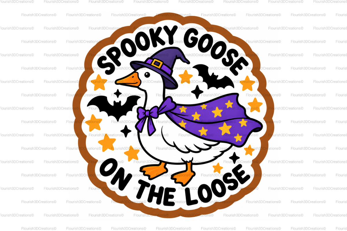 Spooky Goose Badge Reel