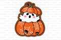 Ghost in Pumpkin Badge Reel