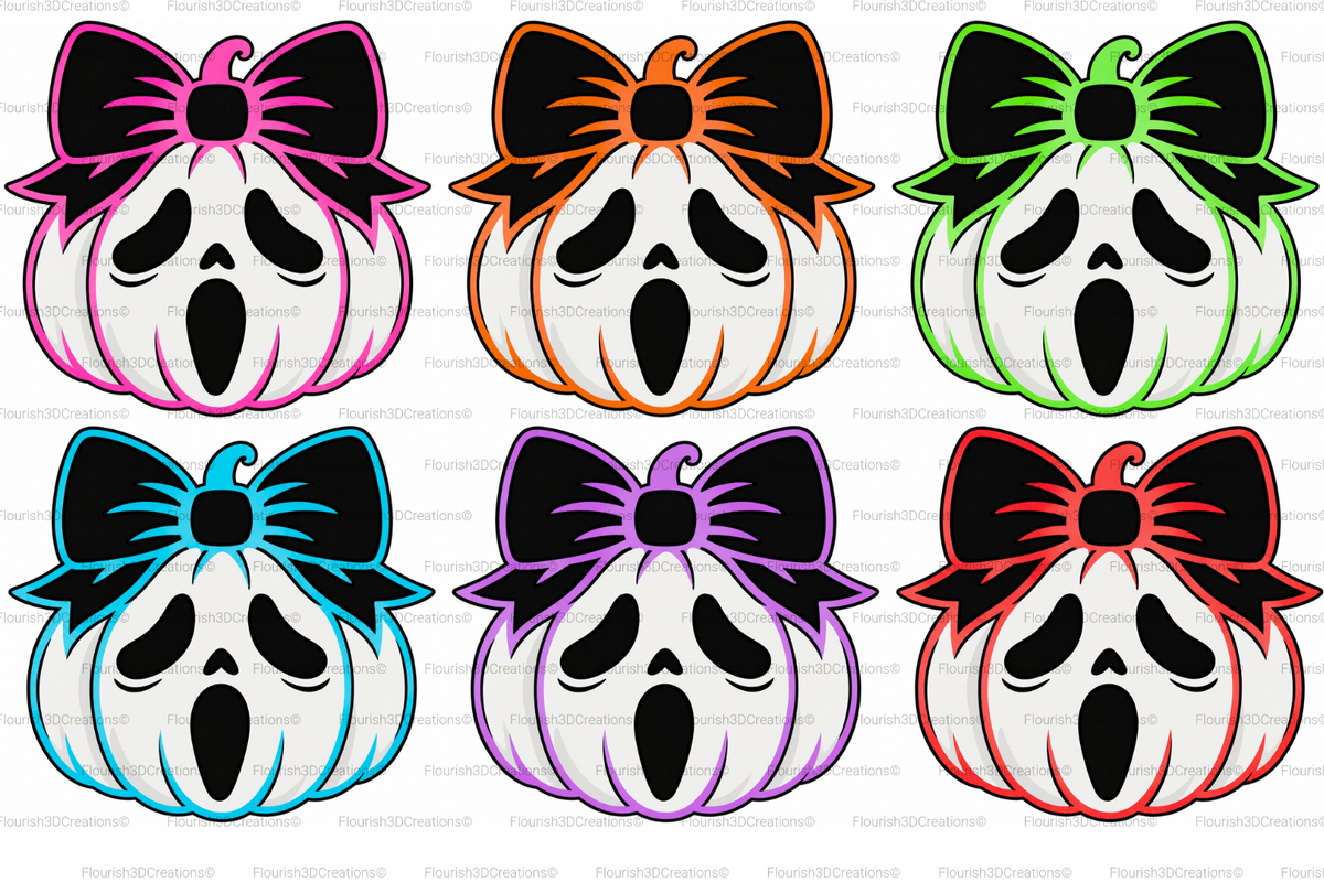 Scream Pumpkin Badge Reel