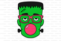 Bubble Frank Straw Topper