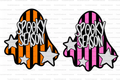 Spooky Season Straw Topper