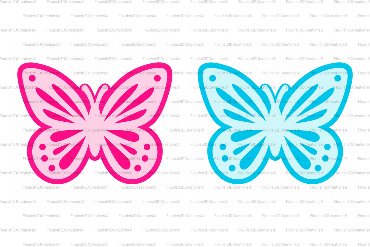 Butterfly Badge Reel
