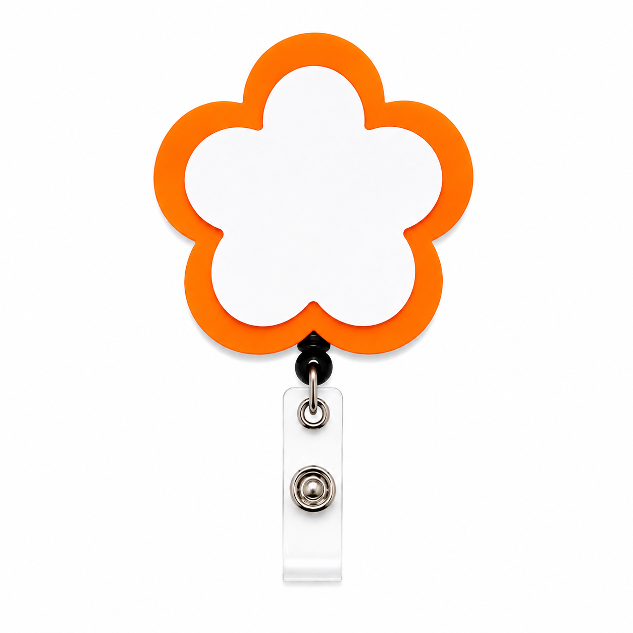 Custom Flower Badge Reel