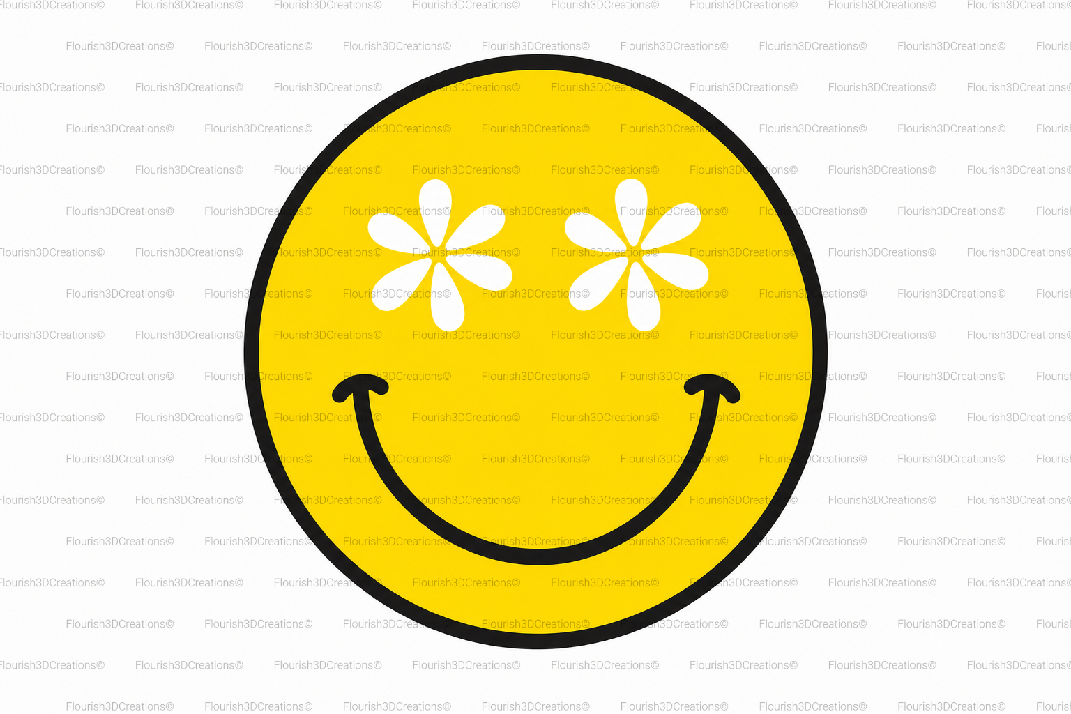 Smiley Straw Topper