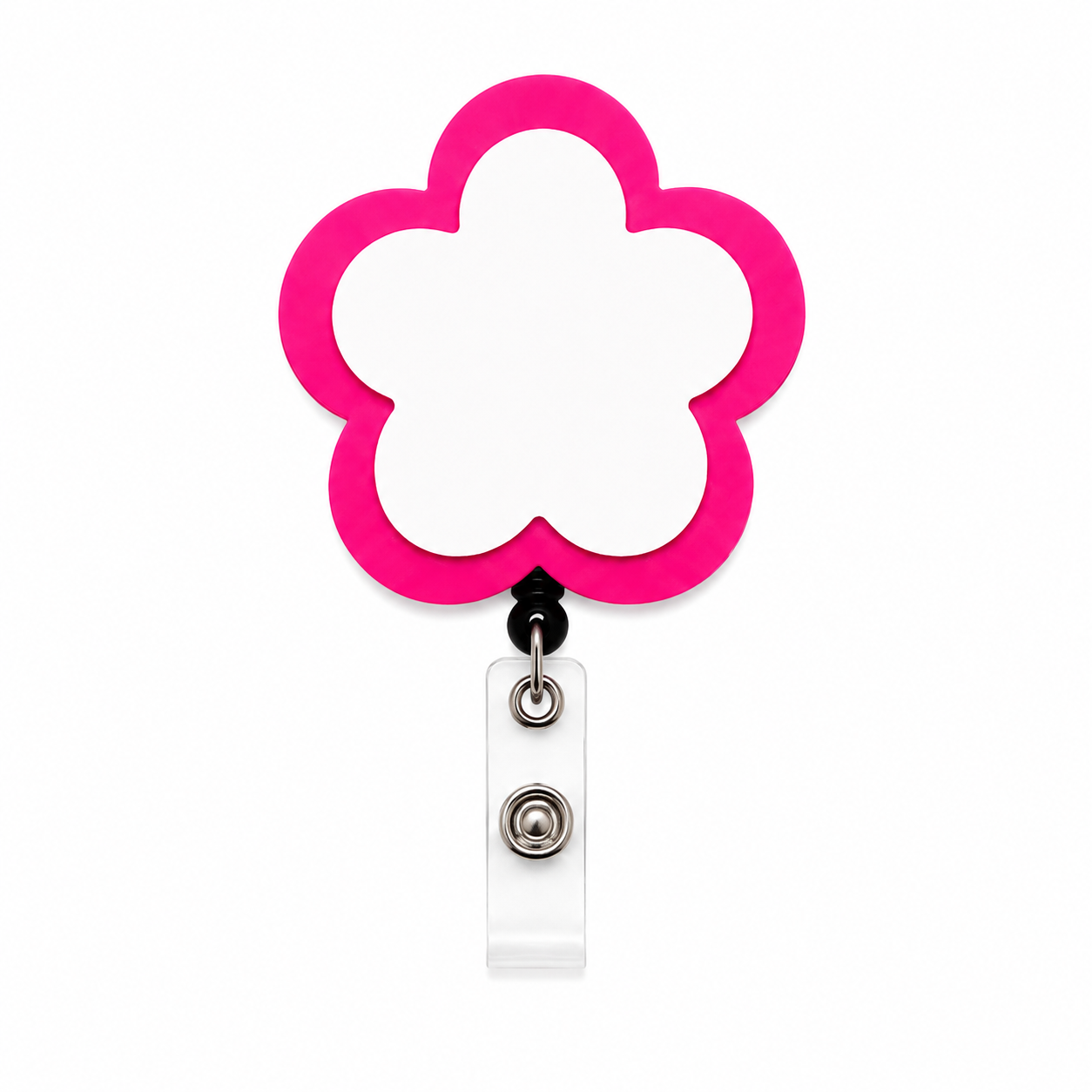 Custom Flower Badge Reel
