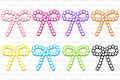 Pearl Bow Straw Topper