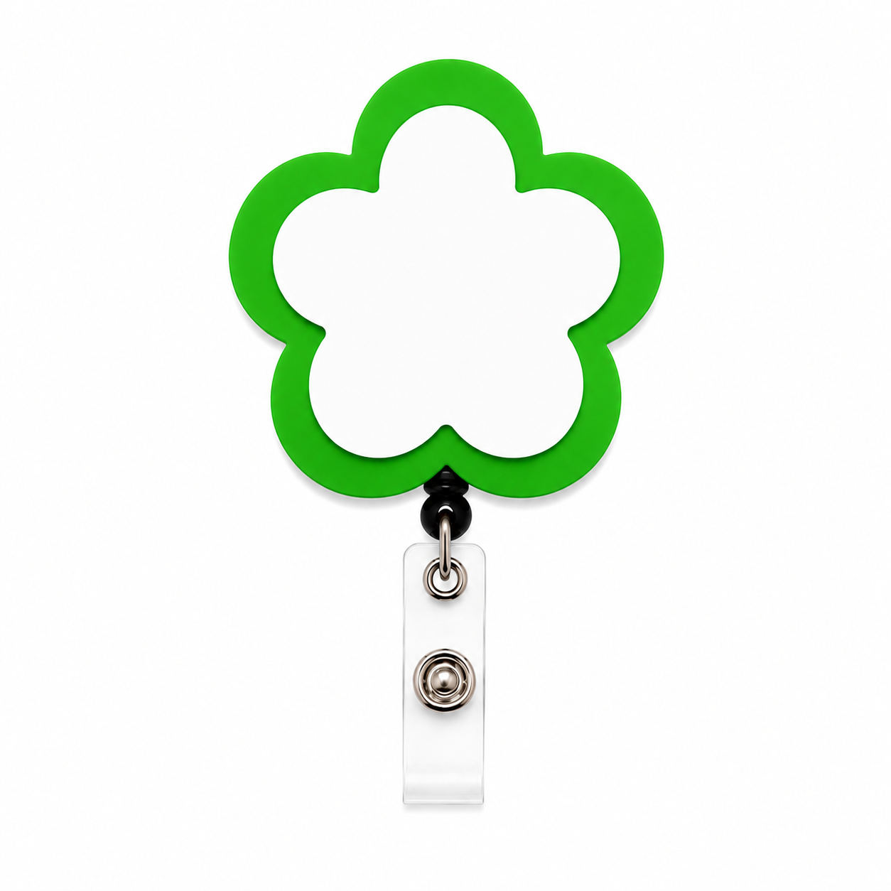 Custom Flower Badge Reel