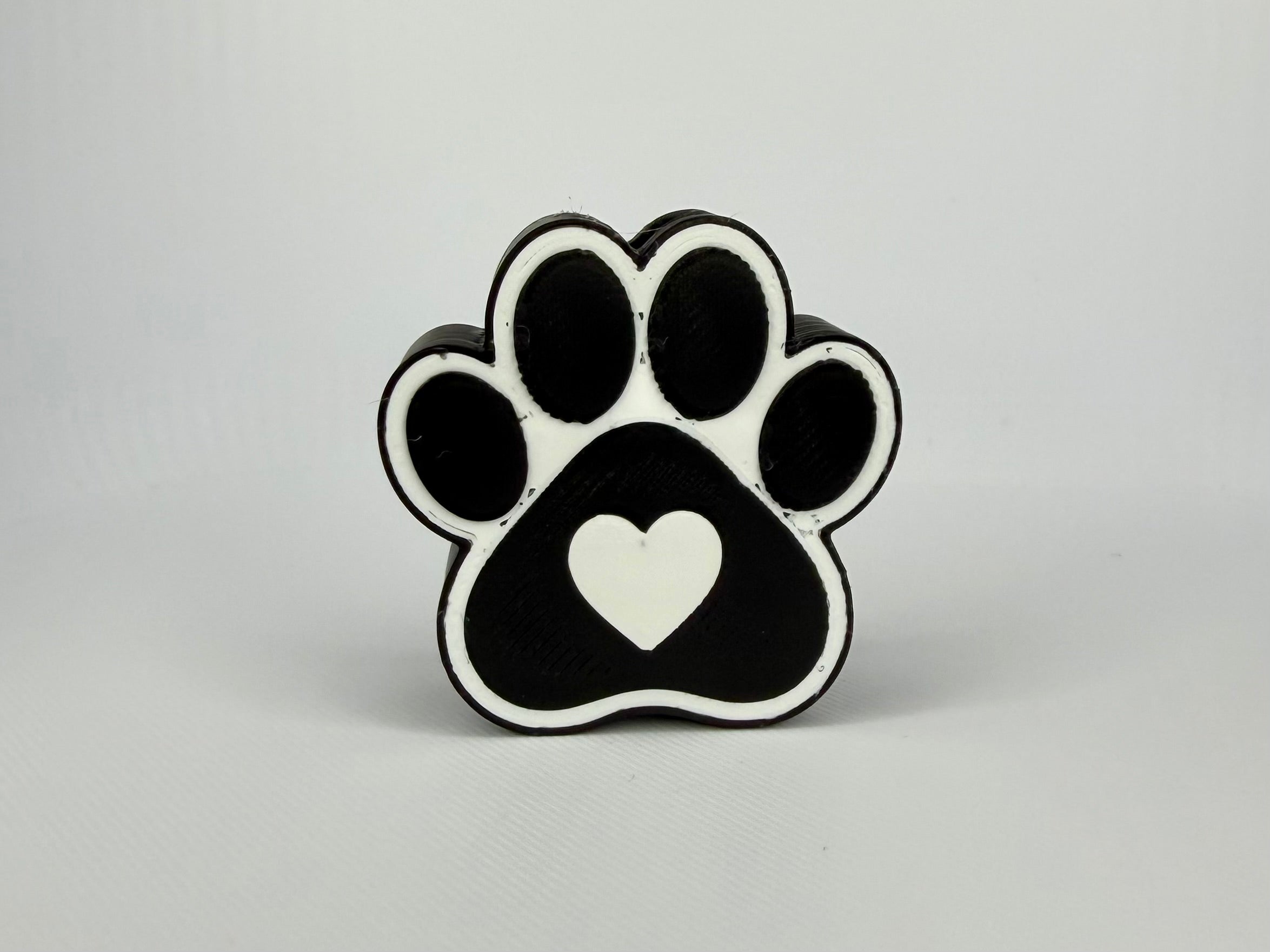 Paw Print Straw Topper