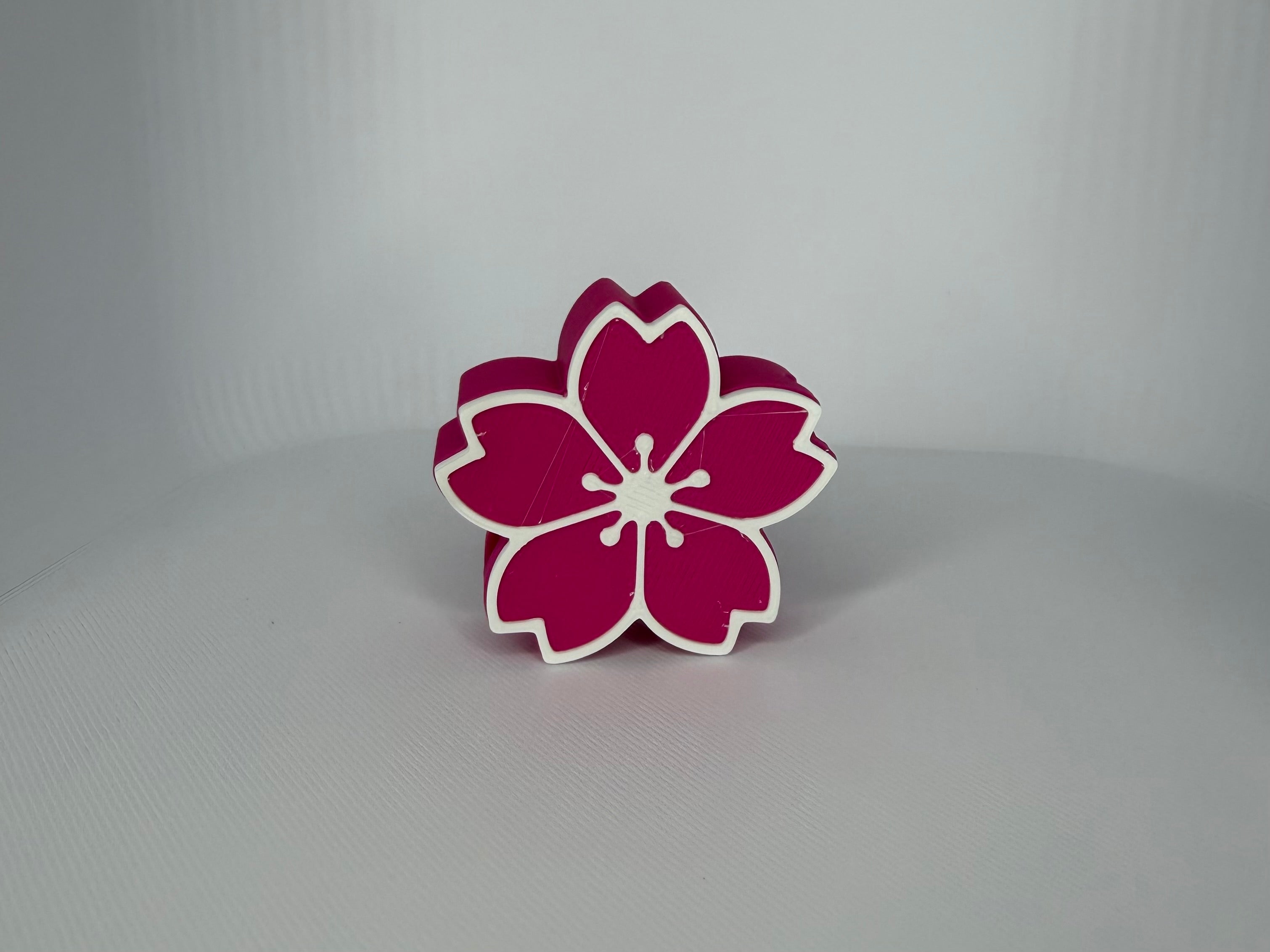 Cherry Blossom Straw Topper