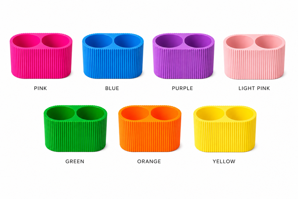 2 Compartment Bin (circle)
