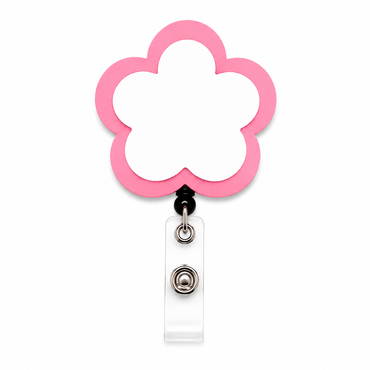 Custom Flower Badge Reel