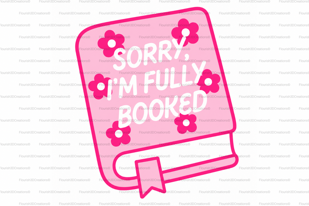 Fully Booked Straw Topper