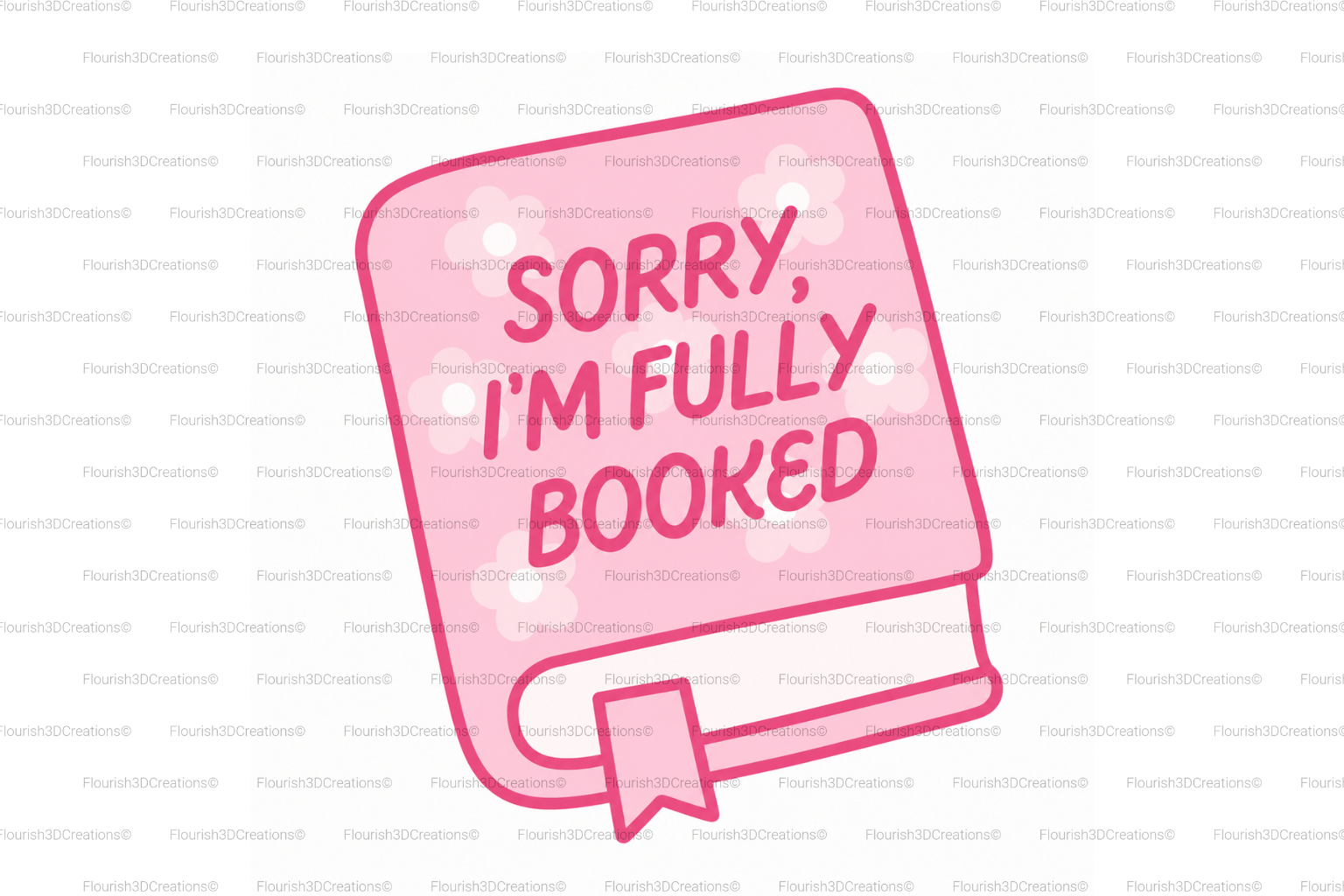 Fully Booked Straw Topper