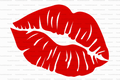 Lips Straw Topper