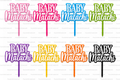 Custom Baby Cake Topper