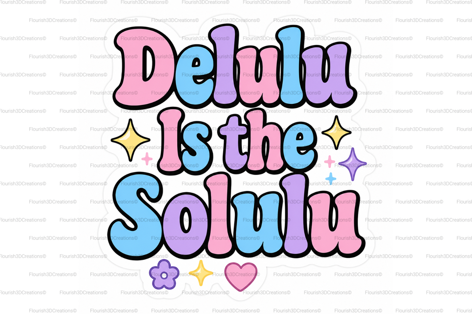 Delulu Solulu Badge Reel