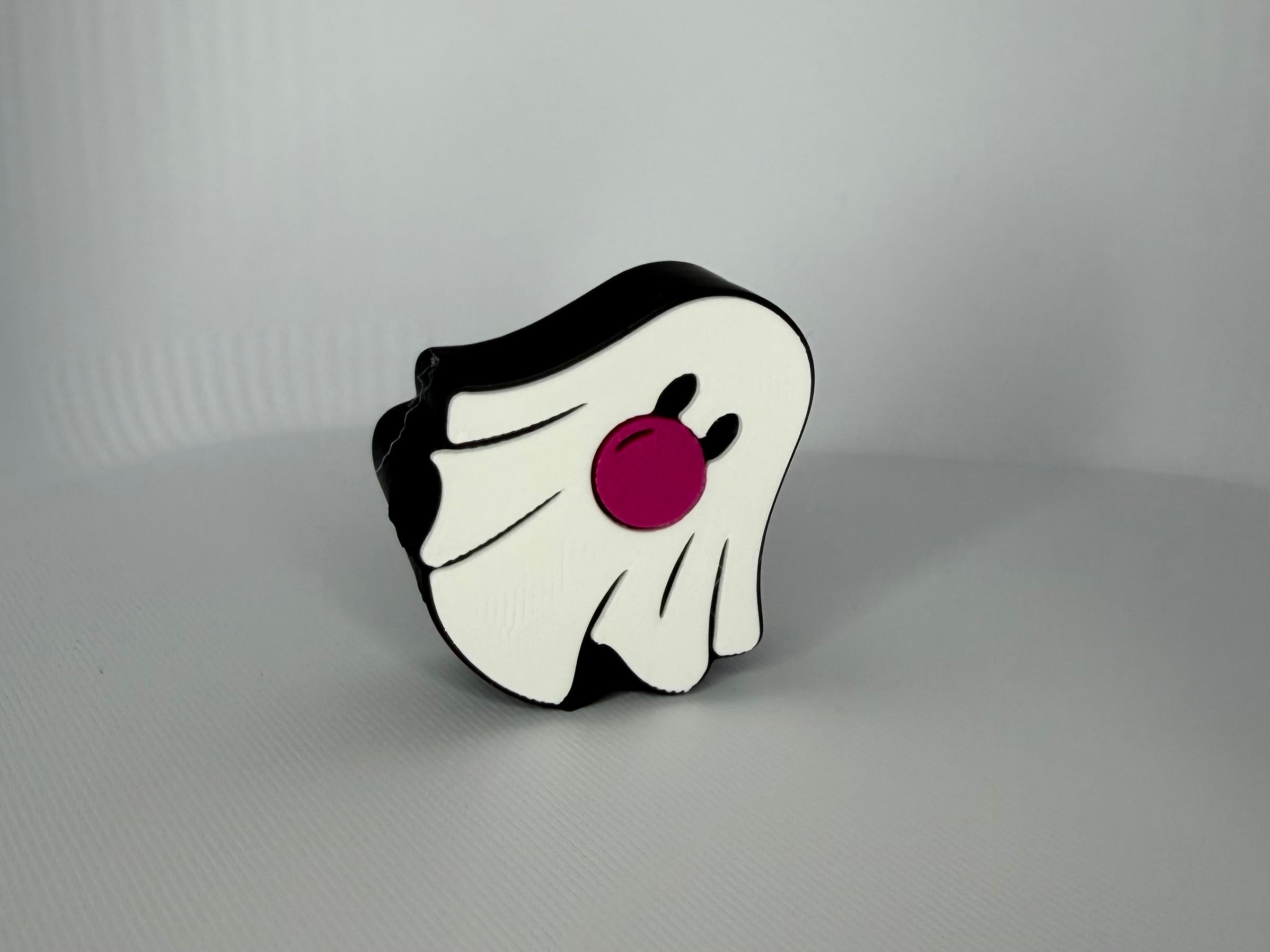 Ghost Bubble Straw Topper