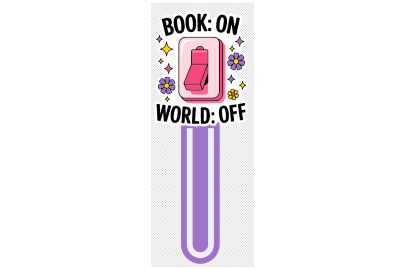 Book On Bookmark