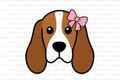 Basset Hound Straw Topper