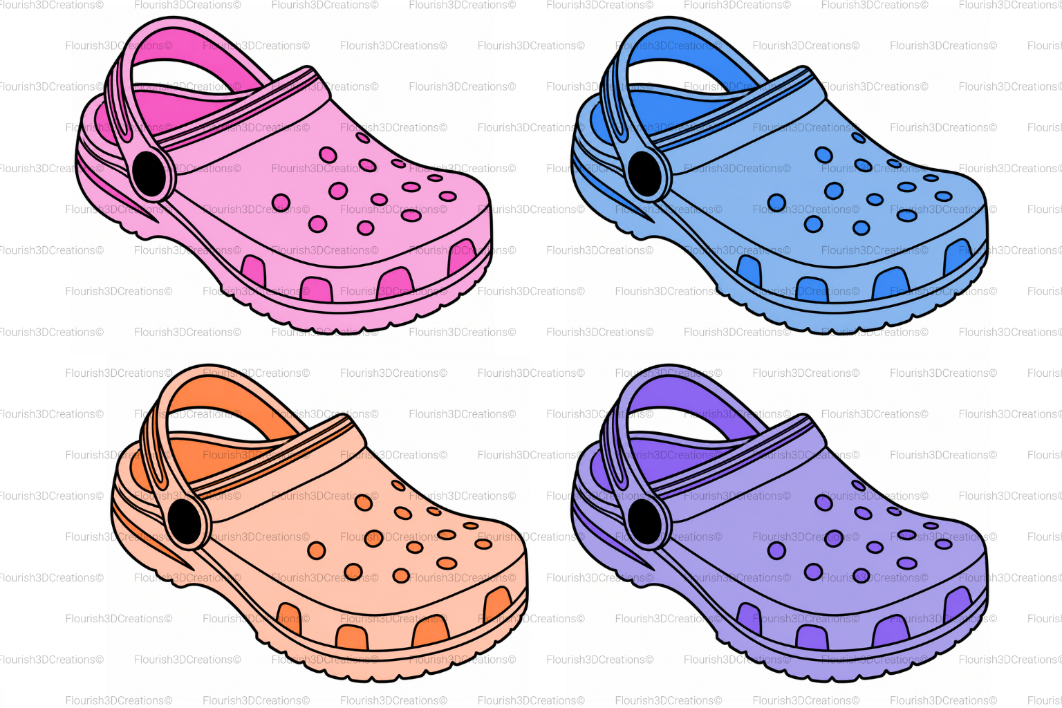Croc Straw Topper
