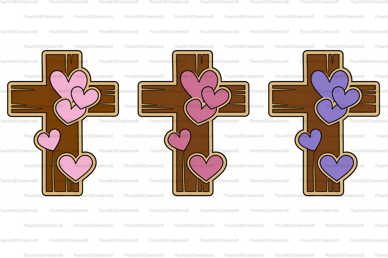 Cross Straw Topper