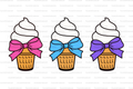 Ice Cream Straw Topper