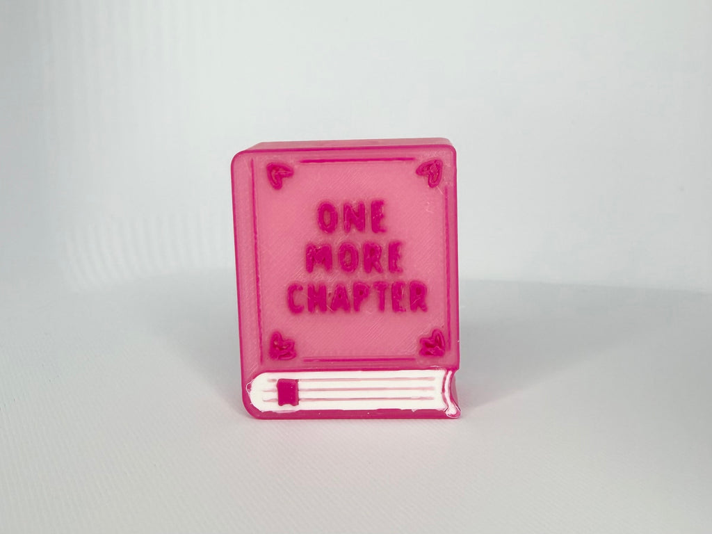 One More Chapter Straw Topper