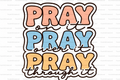 Pray Straw Topper