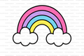 Rainbow Straw Topper