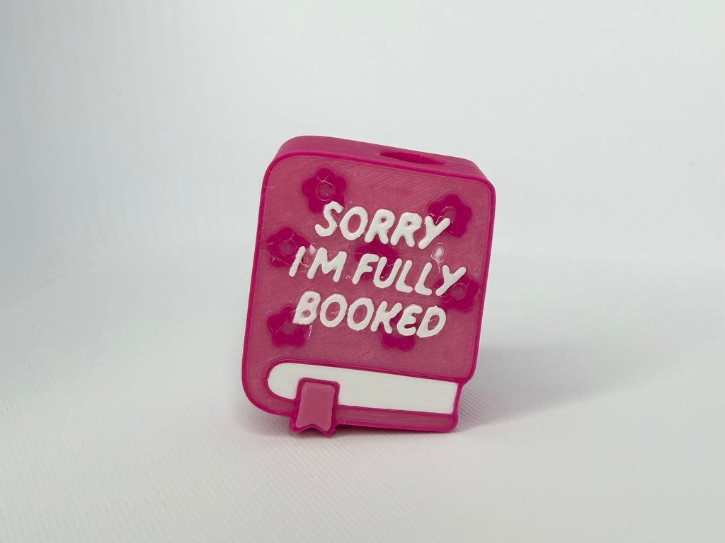Fully Booked Straw Topper