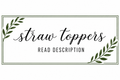 Straw Toppers Wholesale