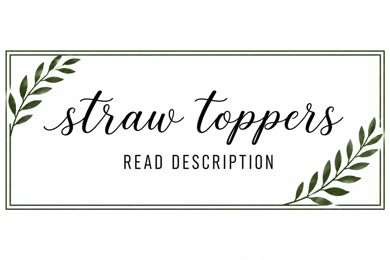 Straw Toppers Wholesale