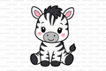 Zebra Straw Topper